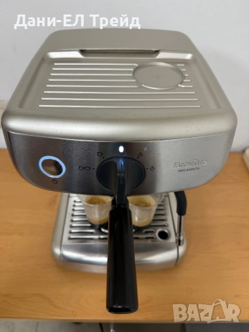 Еспресо кафемашина Breville Mini Barista VCF125X, снимка 3 - Кафемашини - 53061779