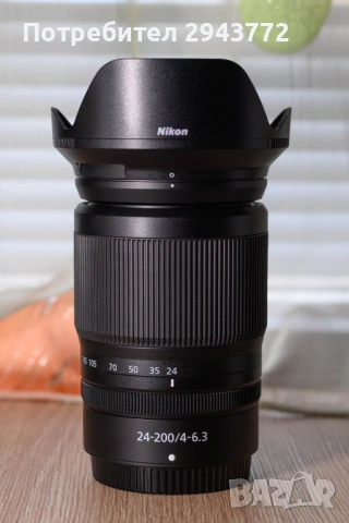 Nikon Z 24-200mm f/4-6.3 VR, снимка 2 - Обективи и филтри - 53455454