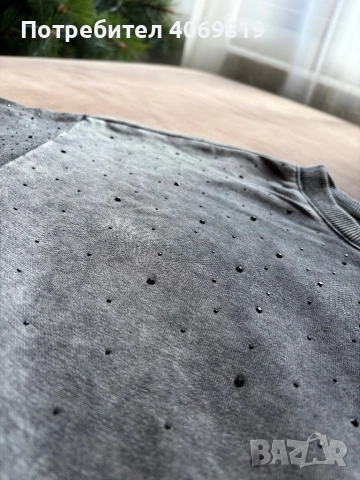 Сет сиво с камъни, снимка 5 - Комплекти - 53772783