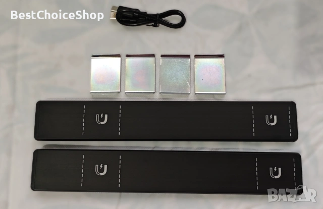 комплект от 2 броя LED лампи с вграден PIR сензор за движение, регулируема яркост и 3 цветни режима, снимка 5 - Лед осветление - 53267103