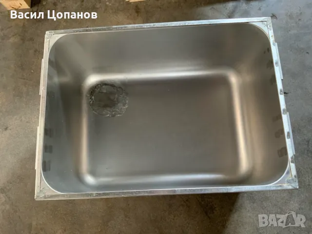 вана неръждаема 120 литра, снимка 3 - Обзавеждане на кухня - 48205179