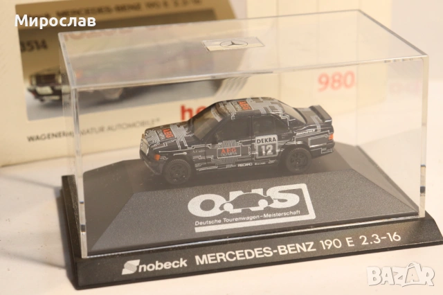 HERPA H0 1/87 MERCEDES BENZ 190 Е AMG EVO МОДЕЛ КОЛИЧКА, снимка 2 - Колекции - 53665264