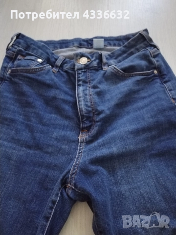 Дамски дънков пантолон! Размер-М Л