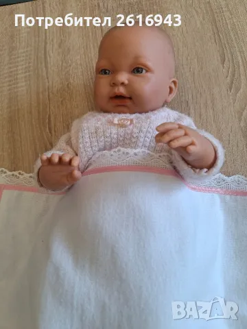 Луксозна бебешка бархетна двупластова пелена с дантела , снимка 3 - Комплекти за бебе - 48846154