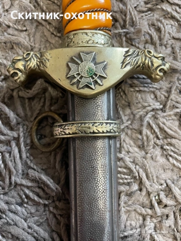 Царски български офицерски кортик, снимка 3 - Антикварни и старинни предмети - 53481499
