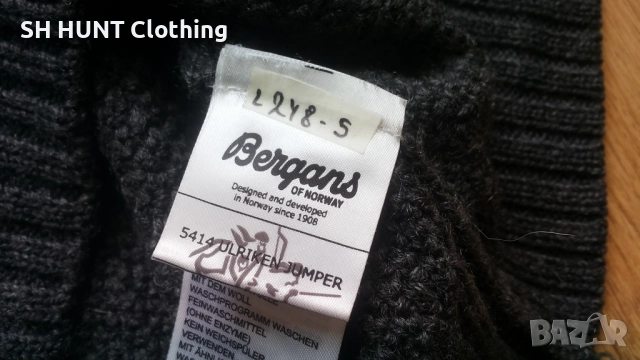 Bergans of NORWAY ULRIKEN Jumper 100% Merino Wool размер XL пуловер 100% Мерино вълна - 1689, снимка 10 - Екипировка - 52842268