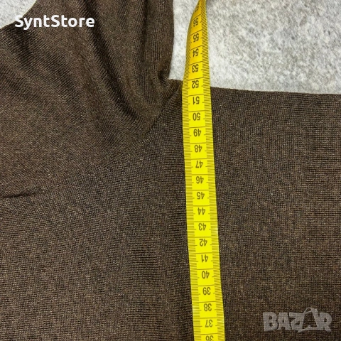 Пуловер Polo Ralph Lauren | Размер M | Кафяв, снимка 10 - Пуловери - 53610949