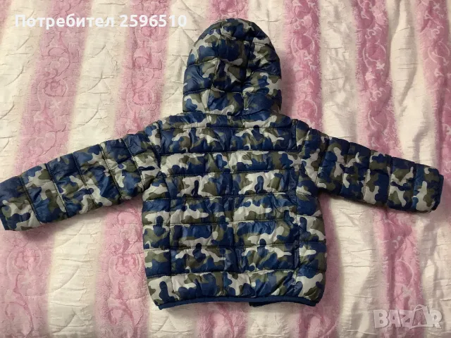 Леко подплатено яке с качулка 18-24. Fagottino, снимка 3 - Бебешки якета и елеци - 50324250