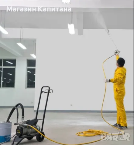 Машина за безвъздушно боядисване WAGNER SuperFinish 23 Pro Cart HEA, 2,2 kW, снимка 4 - Други машини и части - 49297261