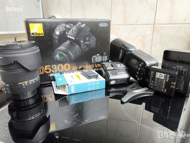 Nikon D5300, снимка 2 - Фотоапарати - 53719084