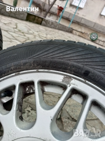 Джанти BBS 15" VW Golf/Vento, снимка 8 - Гуми и джанти - 52893242