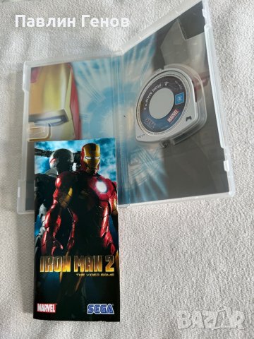 Оригинална Игра за PSP Iron Man 2 , (Sony PSP), снимка 8 - Игри за PlayStation - 44366272