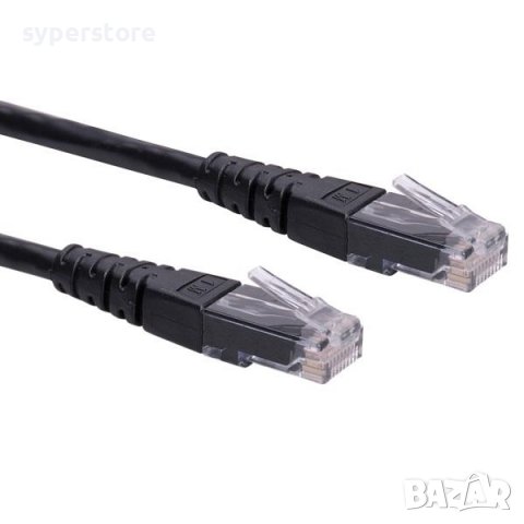 Кабел LAN (1м) Roline черен, SS300533