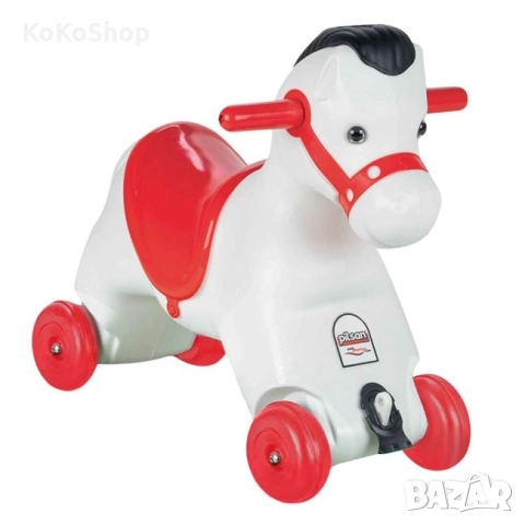 Конче люлка 2 в 1 със звуци/конче на колела, снимка 2 - Скутери и тротинетки - 52286090