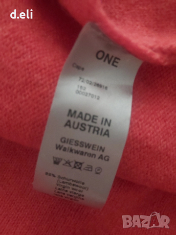 HAWICO Scotland и Dalle piane. Italy. Giesswine 🇦🇹 Нови големи шалове 190/55 см. Вълна, Кашмир, снимка 4 - Шалове - 43042764