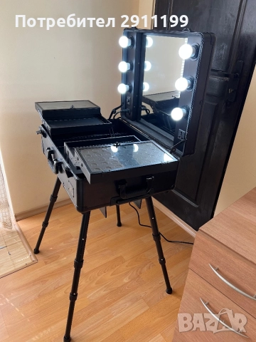 Голям куфар за грим и козметика Luvodi, снимка 7 - Друго оборудване - 52430990