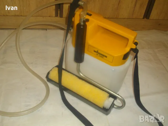 WAGNER НОВ НЕМСКИ ОРИГИНАЛЕН АКУМУЛАТОРЕН ВАЛЯК ЗА БОЯДИСВАНЕ Система за боядисване 4 литра 6 волта, снимка 6 - Други инструменти - 47977480