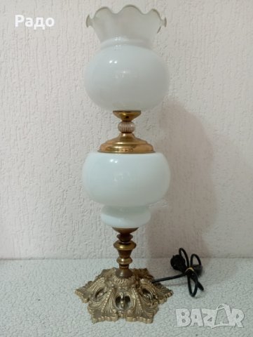 Комплект от две старинни лампи - лампа, снимка 2 - Антикварни и старинни предмети - 41539024