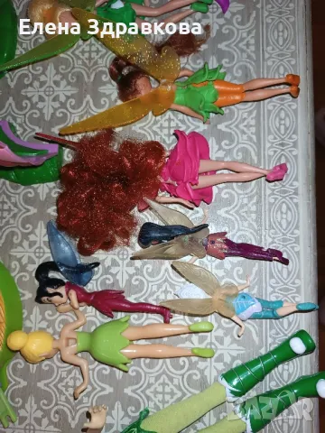 Камбанка и феите от Питър пан и къщичките им , снимка 6 - Кукли - 48658394