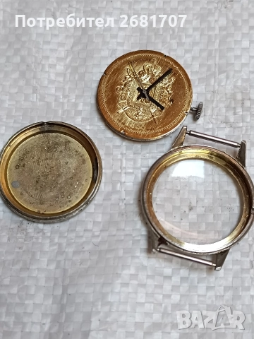 позлатен мъжки часовник Chancellor Jewels, снимка 3 - Мъжки - 52967712