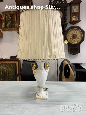 Порцеланова хощна лампа Kaiser. №4639, снимка 1 - Антикварни и старинни предмети - 42522192