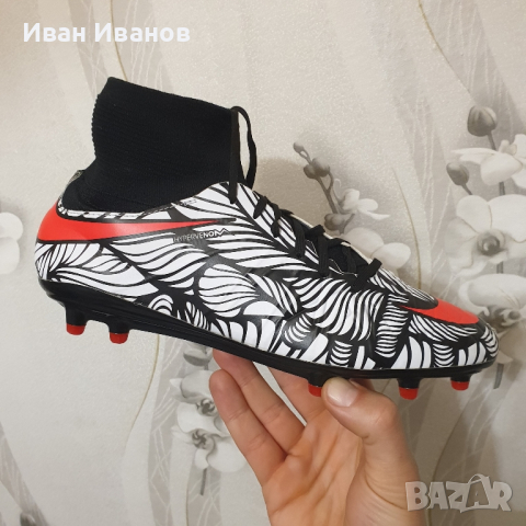 бутонки Nike Hypervenom Phatal II DF FG Neymar номер 42 ,5-43, снимка 9 - Футбол - 44575705