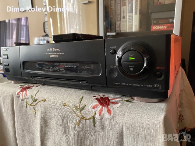 SONY SLV E700 VHS HiFi Видео, снимка 3 - Плейъри, домашно кино, прожектори - 42139159