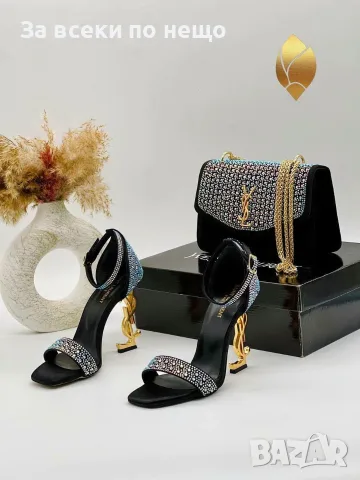 Yves Saint Laurent Дамски Сандали - Различни Цветове Код SEM-303, снимка 15 - Сандали - 55783100