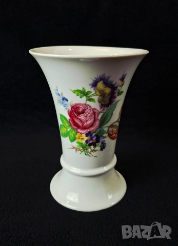 Елегантна порцеланова ваза - Lindner, Германия