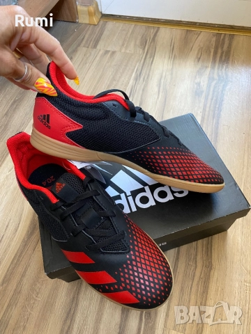 Оригинални нови маратонки ADIDAS Predator 20.4 In Sala J ! 37 н, снимка 7 - Детски маратонки - 38700398