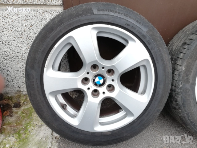 Джанти с гуми BMW E60/61 E90/91 225/50/17, снимка 4 - Гуми и джанти - 52708453