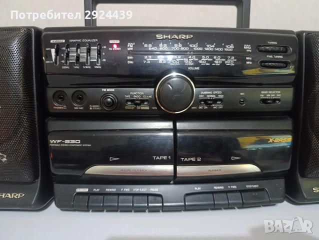 SHARP. VF-930Z, снимка 2 - Радиокасетофони, транзистори - 52642422