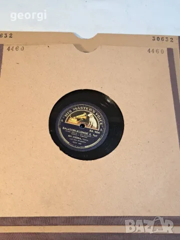 Стара грамофонна плоча шеллак на 78 оборота   16/1, снимка 2 - Грамофонни плочи - 48956313