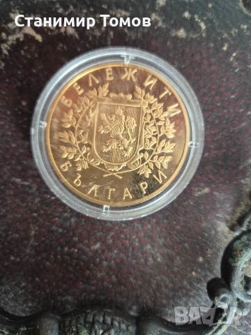 Възпоменателен плакет медал Васил Левски, снимка 2 - Нумизматика и бонистика - 53493077