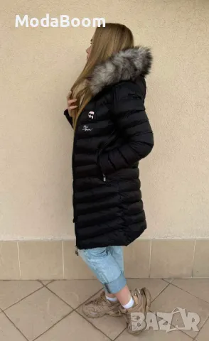 Karl Lagerfeld Дълги Дамски Зимни Якета