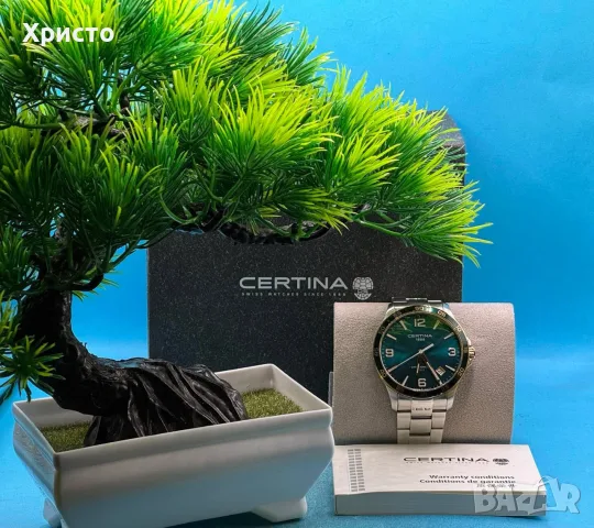 Мъжки часовник с дата Certina Urban DS-8 , снимка 2 - Мъжки - 56279428