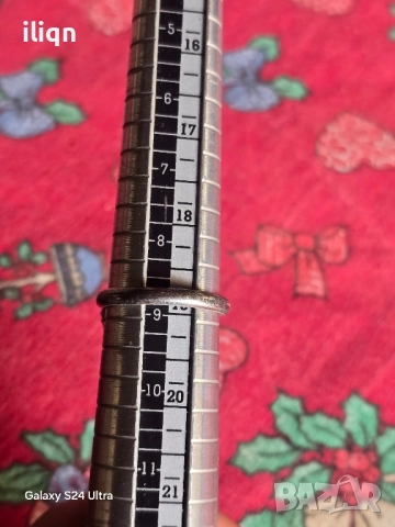 Сребърен пръстен. 18,8мм. За Севлиево безплатна доставка., снимка 6 - Пръстени - 51964498