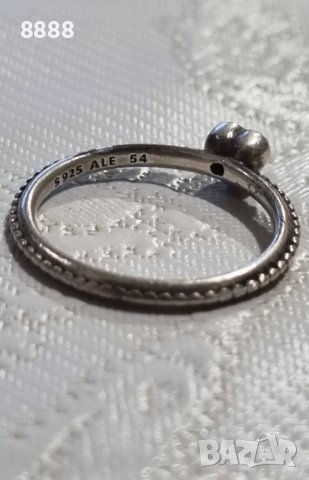 Оригинален сребърен пръстен Pandora , снимка 4 - Пръстени - 44216361