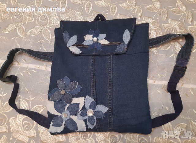 Дънкови чанти ръчна изработка.., снимка 8 - Чанти - 40578162