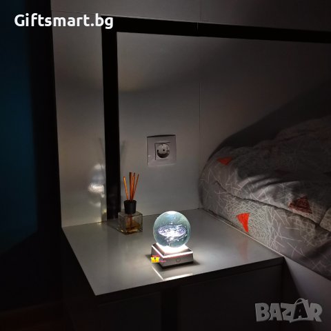 3D кристална топка. Слънчева система. LED осветление., снимка 5 - Лед осветление - 41291965