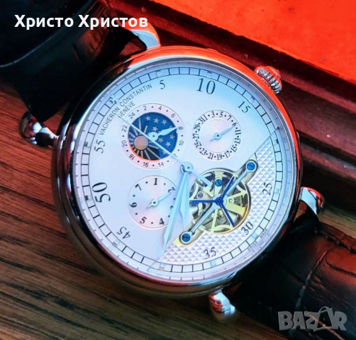Мъжки часовници Top quality Vacheron Constantin , снимка 11 - Чанти - 36246851