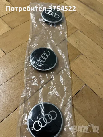 Оригинални капачки за джанти Audi VAG, снимка 3 - Аксесоари и консумативи - 48773378