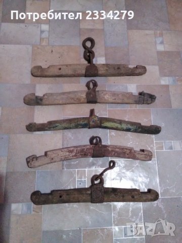 Хомути за теглене от магарета,коне,волове, различни модели и размери., снимка 17 - Антикварни и старинни предмети - 38310110