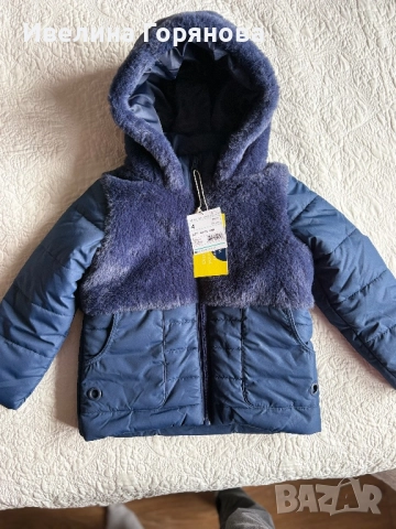 Детско зимно яке Boboli, нов внос р-р 104/3-4г.
