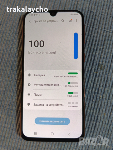 Samsung Galaxy A40, 4GB/64GB, снимка 3 - Samsung - 53039350