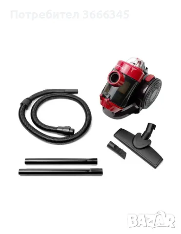 Прахосмукачка Rosberg 800W HEPA филтър R51001B, снимка 10 - Прахосмукачки - 49232970