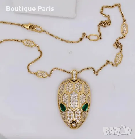Bvlgari Serpenti колие, снимка 2 - Колиета, медальони, синджири - 49966144