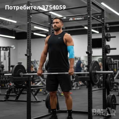 Удобен и дишащ еластичен бинт за облекчаване на болки и натоварвания в лакътя Elbow Support, снимка 6 - Спортна екипировка - 52375623