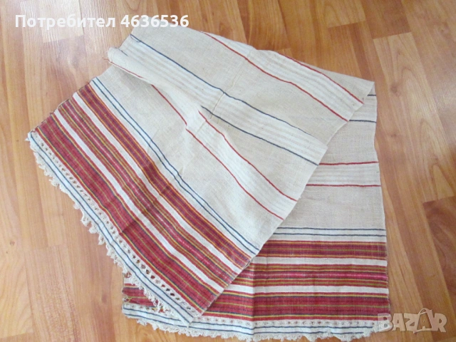 19век кърпа, ръчно тъкан кенар , 90х38см.