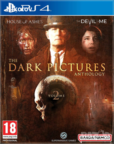 The Dark Pictures Anthology: Volume 2 House of ashes+Devil in me ps4